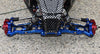 Losi 1:10 Lasernut U4 Tenacity LOS03028 / Tenacity DB Pro LOS03027V2 Upgrade Parts Aluminum Front C-Hubs - 6Pc Set Blue
