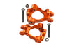 Losi 1:10 Lasernut U4 Tenacity LOS03028 / Tenacity DB Pro LOS03027V2 Upgrade Parts Aluminum Front C-Hubs - 6Pc Set Orange