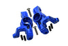 Losi 1:10 Lasernut U4 Tenacity LOS03028 / Tenacity DB Pro LOS03027V2 Upgrade Parts Aluminum Front Knuckle Arms - 8Pc Set Blue