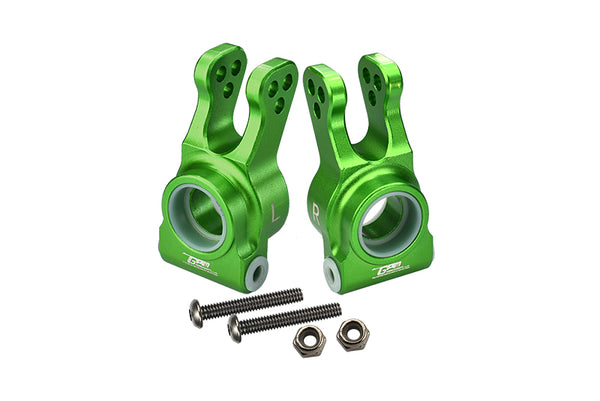 Losi 1:10 Lasernut U4 Tenacity LOS03028 / Tenacity DB Pro LOS03027V2 Upgrade Parts Aluminum Rear Knuckle Arm - 6Pc Set Green