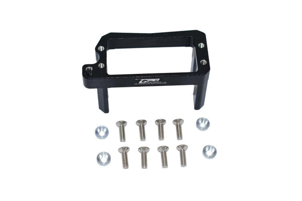 Losi 1/10 Lasernut U4 Tenacity LOS03028 Aluminum Servo Mount - 13Pc Set Black