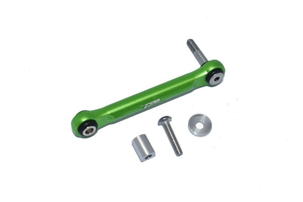 Losi 1/10 Lasernut U4 Tenacity LOS03028 Aluminum Servo Tie Rod - 4Pc Set Green