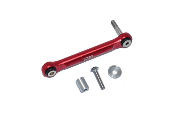 Losi 1/10 Lasernut U4 Tenacity LOS03028 Aluminum Servo Tie Rod - 4Pc Set Red