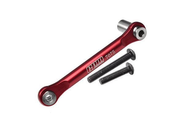 Aluminum 7075-T6 Servo Tie Rod For Losi 1:10 Lasernut U4 Tenacity LOS03028 / Tenacity DB Pro LOS03027V2 Upgrades - Red