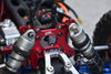 Losi 1:10 Lasernut U4 Tenacity LOS03028 / Tenacity DB Pro LOS03027V2 Upgrade Parts Aluminum Front Shock Tower -1Pc Set Red