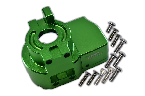 Losi 1:10 Lasernut U4 Tenacity LOS03028 / Tenacity DB Pro LOS03027V2 Upgrade Parts Aluminum Center Gearbox - 14Pc Set Green