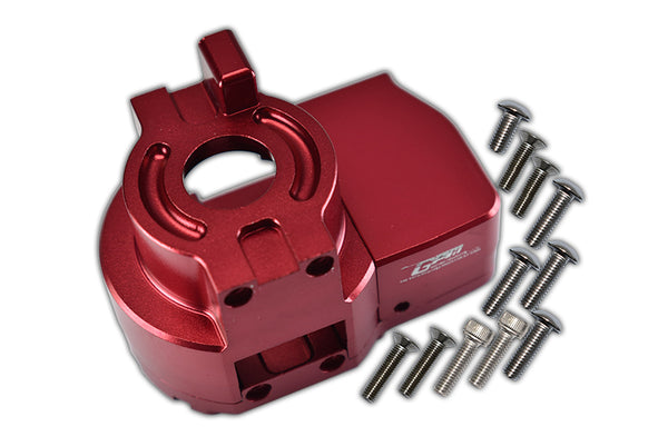 Losi 1:10 Lasernut U4 Tenacity LOS03028 / Tenacity DB Pro LOS03027V2 Upgrade Parts Aluminum Center Gearbox - 14Pc Set Red