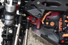 Losi 1:10 Lasernut U4 Tenacity LOS03028 / Tenacity DB Pro LOS03027V2 Upgrade Parts Aluminum Steering Assembly - 12Pc Set Red