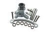 Losi 1:10 Lasernut U4 Tenacity LOS03028 / Tenacity DB Pro LOS03027V2 Upgrade Parts Aluminum Steering Assembly - 12Pc Set Gray Silver