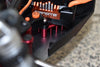 Losi 1:10 Lasernut U4 Tenacity LOS03028 / Tenacity DB Pro LOS03027V2 Upgrade Parts Aluminum Electric Control Mount With Heat Sink - 5Pc Set Red