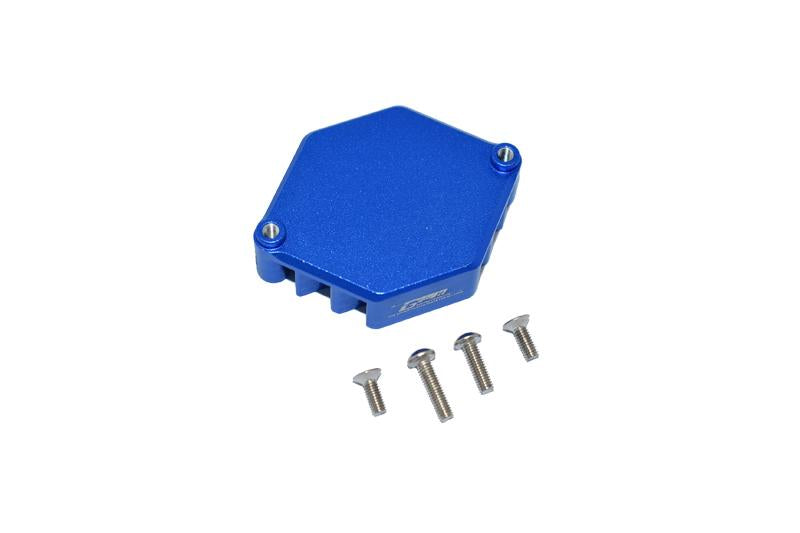 Losi 1/10 Lasernut U4 Tenacity LOS03028 Aluminum Electric Control Mount With Heat Sink - 5Pc Set Blue