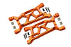 Losi 1:10 Lasernut U4 Tenacity LOS03028 / Tenacity DB Pro LOS03027V2 Upgrade Parts Aluminum Front Lower Arms - 12Pc Set Orange