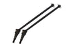 Losi 1:10 Lasernut U4 Tenacity LOS03028 / Tenacity DB Pro LOS03027V2 Upgrade Parts Harden Steel #45 Front Or Rear CVD Drive Shaft - 2Pc Set Black