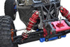 Losi 1:10 Lasernut U4 Tenacity LOS03028 / Tenacity DB Pro LOS03027V2 Upgrade Parts Aluminum Rear Thickened Spring Dampers 101mm - 12Pc Set Red