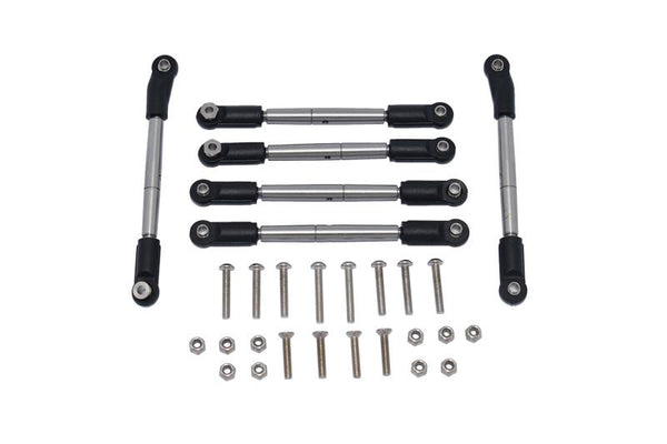 Losi 1/10 Lasernut U4 Tenacity LOS03028 Stainless Steel Adjustable Tie Rods - 18Pc Set