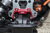 Losi 1:10 Lasernut U4 Tenacity LOS03028 / Tenacity DB Pro LOS03027V2 Upgrade Parts Aluminium Front Bumper Mount - 7Pc Set Red