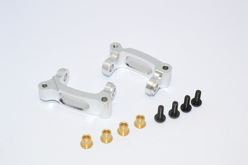 Tamiya M06 Aluminum C-Hub - 1Pr Set Silver