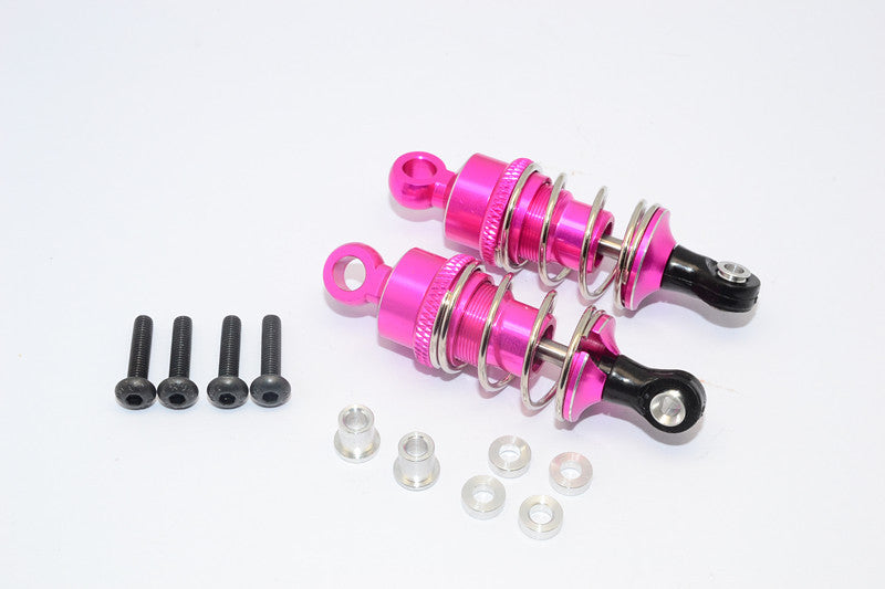 Tamiya M06 Aluminum Front/Rear 50mm Damper - 1Pr Set Pink