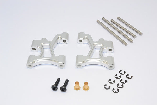 Tamiya M06 Aluminum Rear Suspension Arm - 1Pr Set Silver