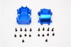 Team Losi Mini 8ight & 8ight-T Aluminum Rear Gear Box - 2Pcs Set Blue