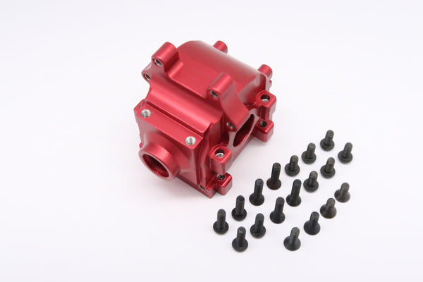 Team Losi Mini 8ight & 8ight-T Aluminum Rear Gear Box - 2Pcs Set Red