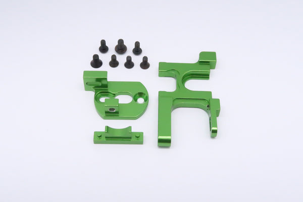 Team Losi Mini 8ight & 8ight-T Aluminum Motor Heat Sink Mount - 1 Set Green