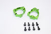 Team Losi Mini 8ight & 8ight-T Aluminum Front C-Hub - 1Pr Set Green