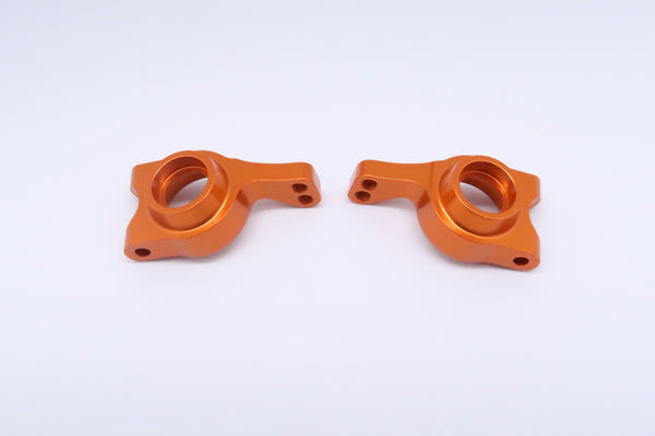 Team Losi Mini 8ight & 8ight-T Aluminum Rear Knuckle Arm - 1Pr Set Orange