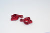 Team Losi Mini 8ight & 8ight-T Aluminum Rear Knuckle Arm - 1Pr Set Red