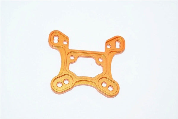 Team Losi Mini 8ight Aluminum Front Shock Tower (Thicker) - 1Pc Set Orange