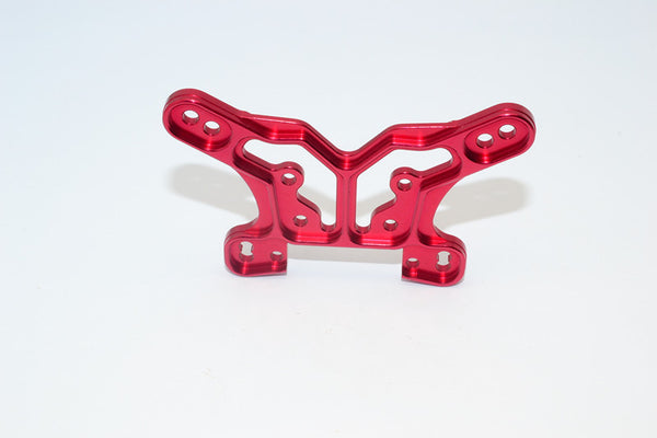 Team Losi Mini 8ight & 8ight-T Aluminum Rear Shock Tower (Thicker) - 1Pc Set Red