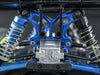 Team Losi Mini 8ight & 8ight-T Aluminum Rear Shock Tower (Thicker) - 1Pc Set Blue