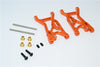Team Losi Mini 8ight Aluminum Front Suspension Arm - 1Pr Set Orange