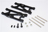 Team Losi Mini 8ight Aluminum Rear Suspension Arm - 1Pr Set Black