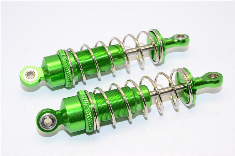 Team Losi Mini 8ight Aluminum Front Adjustable Spring Damper - 1Pr Green