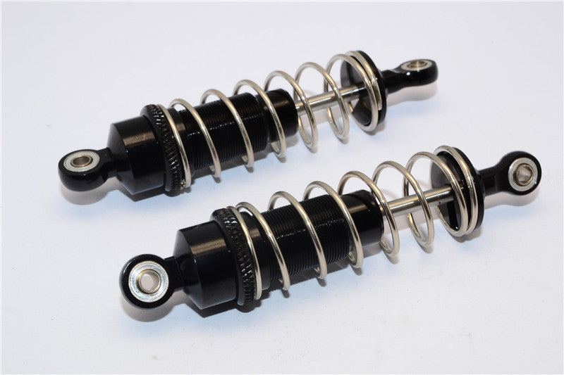 Team Losi Mini 8ight Aluminum Rear Adjustable Spring Damper - 1Pr Black
