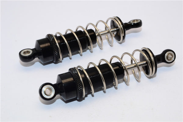 Team Losi Mini 8ight Aluminum Rear Adjustable Spring Damper - 1Pr Black