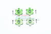 Arrma LIMITLESS All-Road Speed Bash Aluminum Wheel Hex (+6mm) - 4Pc Set Green