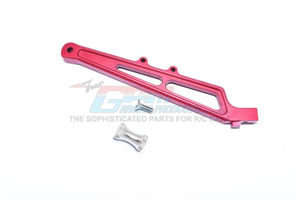 Arrma LIMITLESS / INFRACTION Aluminum Rear Chassis Brace&Collar - 1Pc Set Red