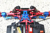 Arrma LIMITLESS / INFRACTION / TYPHON Aluminum Front Upper Arms - 2Pc Set Red