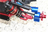 Arrma LIMITLESS / INFRACTION / TYPHON Aluminum Front Lower Arms - 2Pc Set Blue