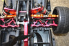 Arrma LIMITLESS / INFRACTION / TYPHON Aluminum Rear Lower Arms - 2Pc Set Red