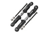 Aluminum 7075-T6 + Stainless Steel Rear Camber Links For Arrma 1:7 LIMITLESS ALL-ROAD / IMITLESS V2 / INFRACTION 6S / INFRACTION 6S V2 / FELONY 6S / 1:8 TYPHON 6S / TYPHON 6S V5 - Black
