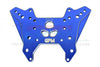 Aluminum 7075-T6 Front Damper Plate For Arrma 1:7 FIRETEAM 6S / 1:8 OUTCAST 6S / 1:8 KRATON EXB Roller- 1Pc Set Blue