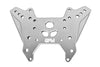 Aluminum 7075-T6 Front Damper Plate For Arrma 1:7 FIRETEAM 6S / 1:8 OUTCAST 6S / 1:8 KRATON EXB Roller- 1Pc Set Silver