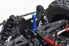 Arrma 1/7 FIRETEAM Tactical Unit 6S BLX ARA7618 Aluminum + Stainless Steel Front+Rear Body Post - 3Pc Set Green