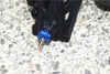 Aluminium Hex Adapter (12mmx7mm) For Arrma 1:10 GRANITE / BIG ROCK 3S / BIG ROCK V3 3S / VORTEKS 3S / SENTON 3S / 1:8 VENDETTA 3S - 4Pc Set Blue