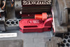 Aluminum 7075-T6 Center Gearbox Support And Motor Heatsink Plate For Arrma 1:8 KRATON 6S / VENDETTA 3S / TYPHON TLR TUNED / 1:10 GRANITE / BIG ROCK 3S / BIG ROCK V3 3S / KRATON 4S / VORTEKS 3S - 11Pc Set Red