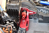Aluminum 7075-T6 Center Gearbox Support And Motor Heatsink Plate For Arrma 1:8 KRATON 6S / VENDETTA 3S / TYPHON TLR TUNED / 1:10 GRANITE / BIG ROCK 3S / BIG ROCK V3 3S / KRATON 4S / VORTEKS 3S - 11Pc Set Red