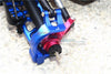 Aluminum Front C Hubs For Arrma  1:10 GRANITE / BIG ROCK 3S / BIG ROCK V3 3S / VORTEKS 3S - 1Pr Set Blue